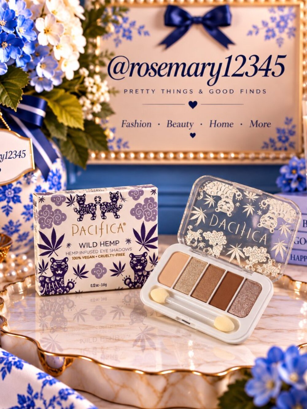 Pacifica WIld Hemp Eyeshadow Palette